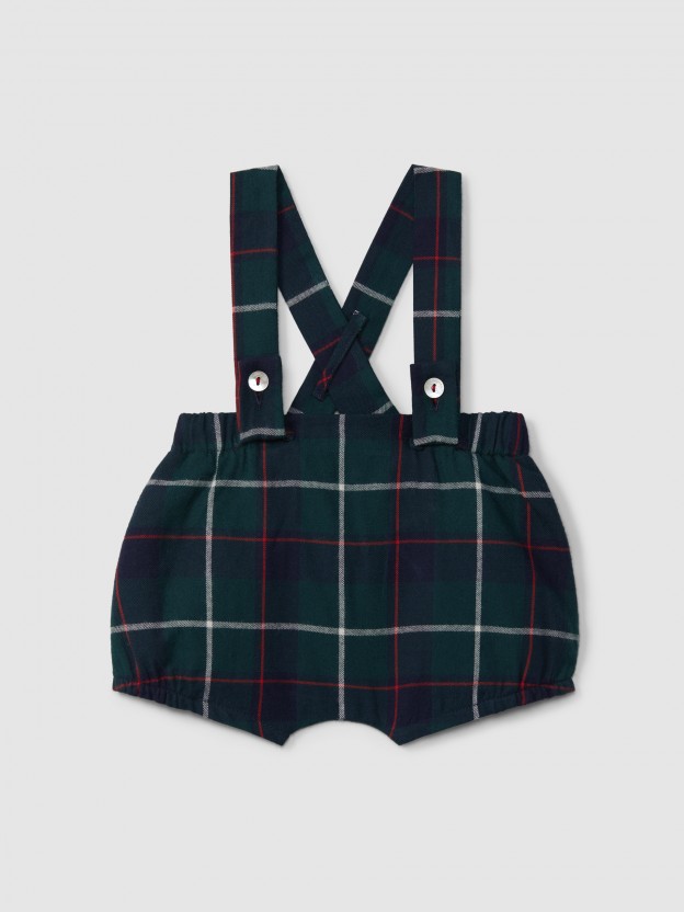Suspender shorts check Suspender shorts check