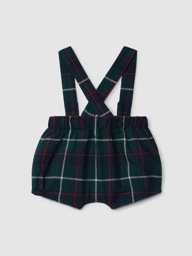 Suspender shorts check Suspender shorts check