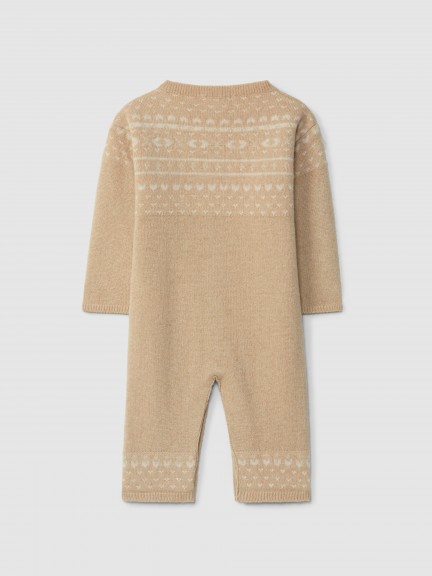 Jacquard knitted jumpsuit Jacquard knitted jumpsuit