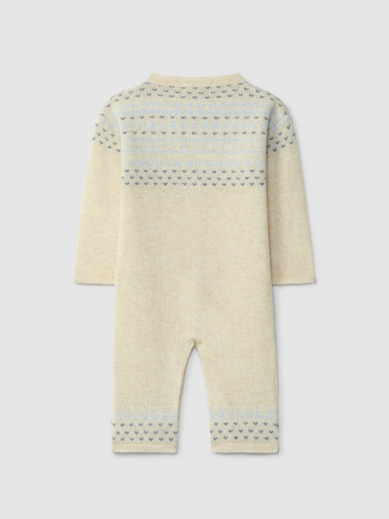 Jacquard knitted jumpsuit Jacquard knitted jumpsuit