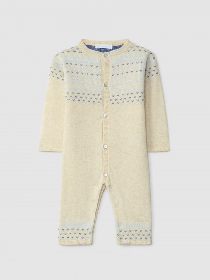 Jacquard knitted jumpsuit Jacquard knitted jumpsuit