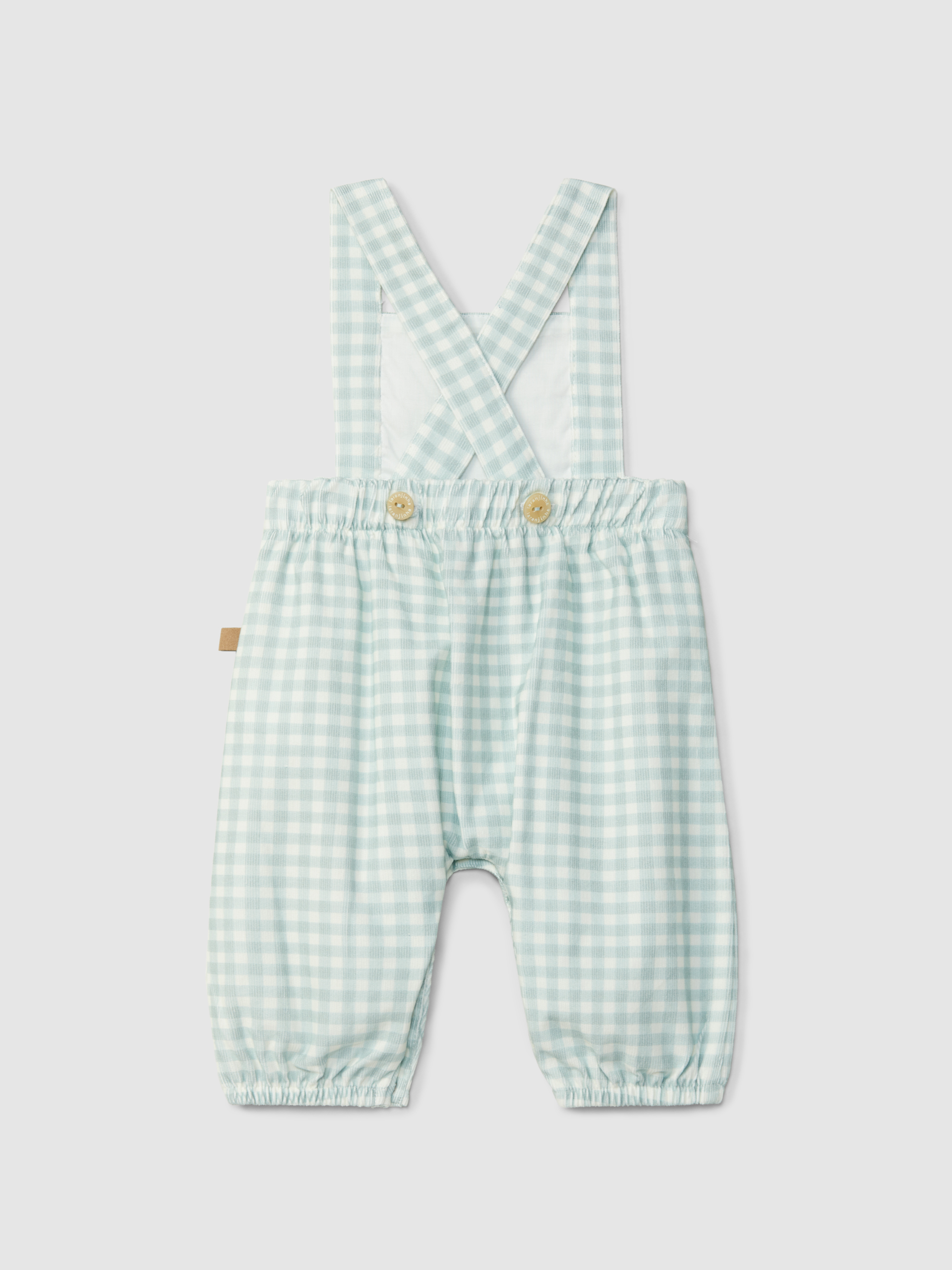 Dungarees in print corduroy