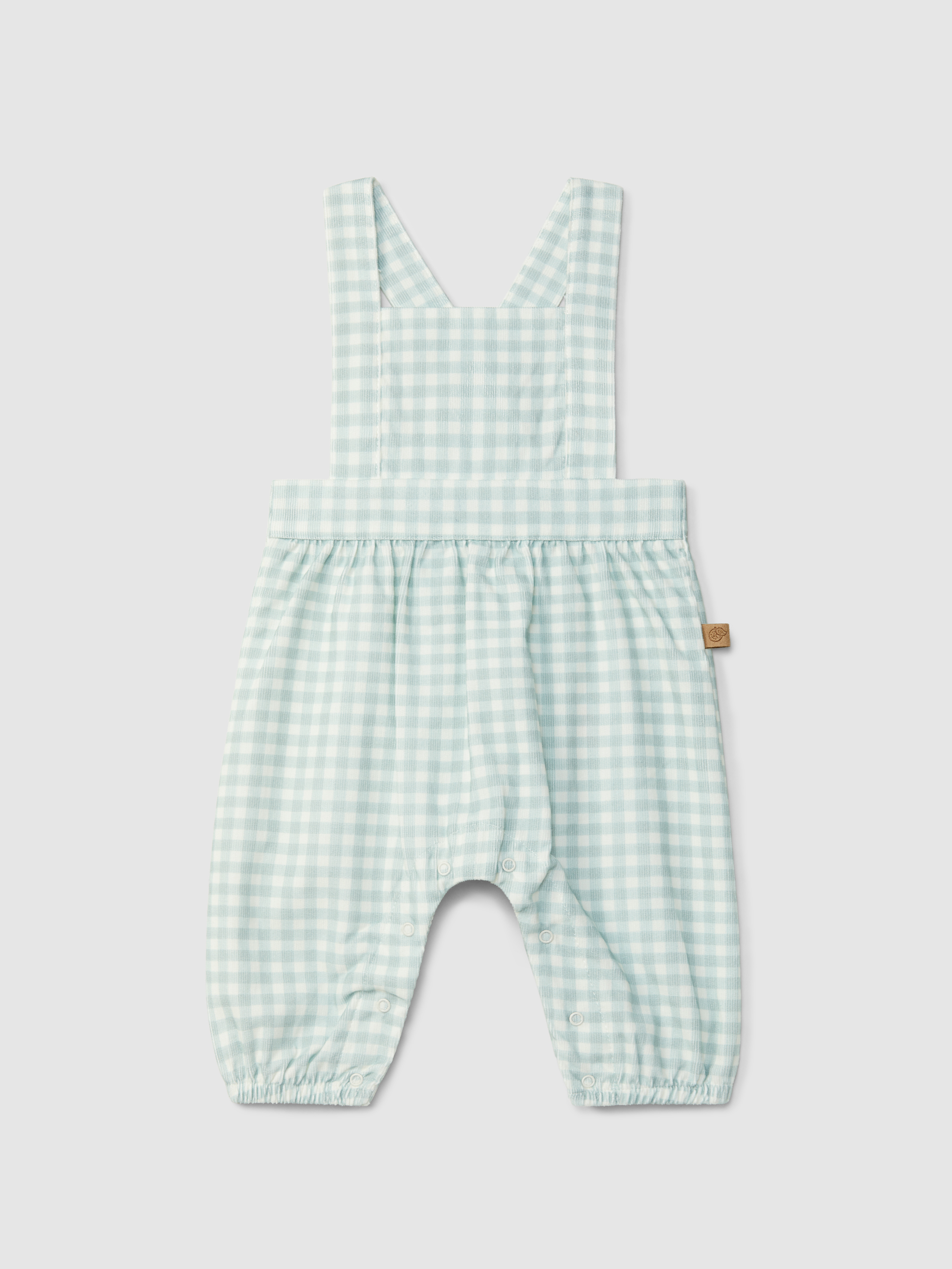 Dungarees in print corduroy