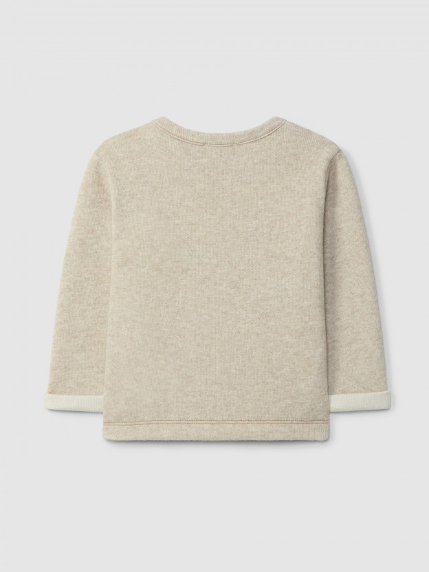 Longsleeve jeep en maille double Longsleeve jeep en maille double