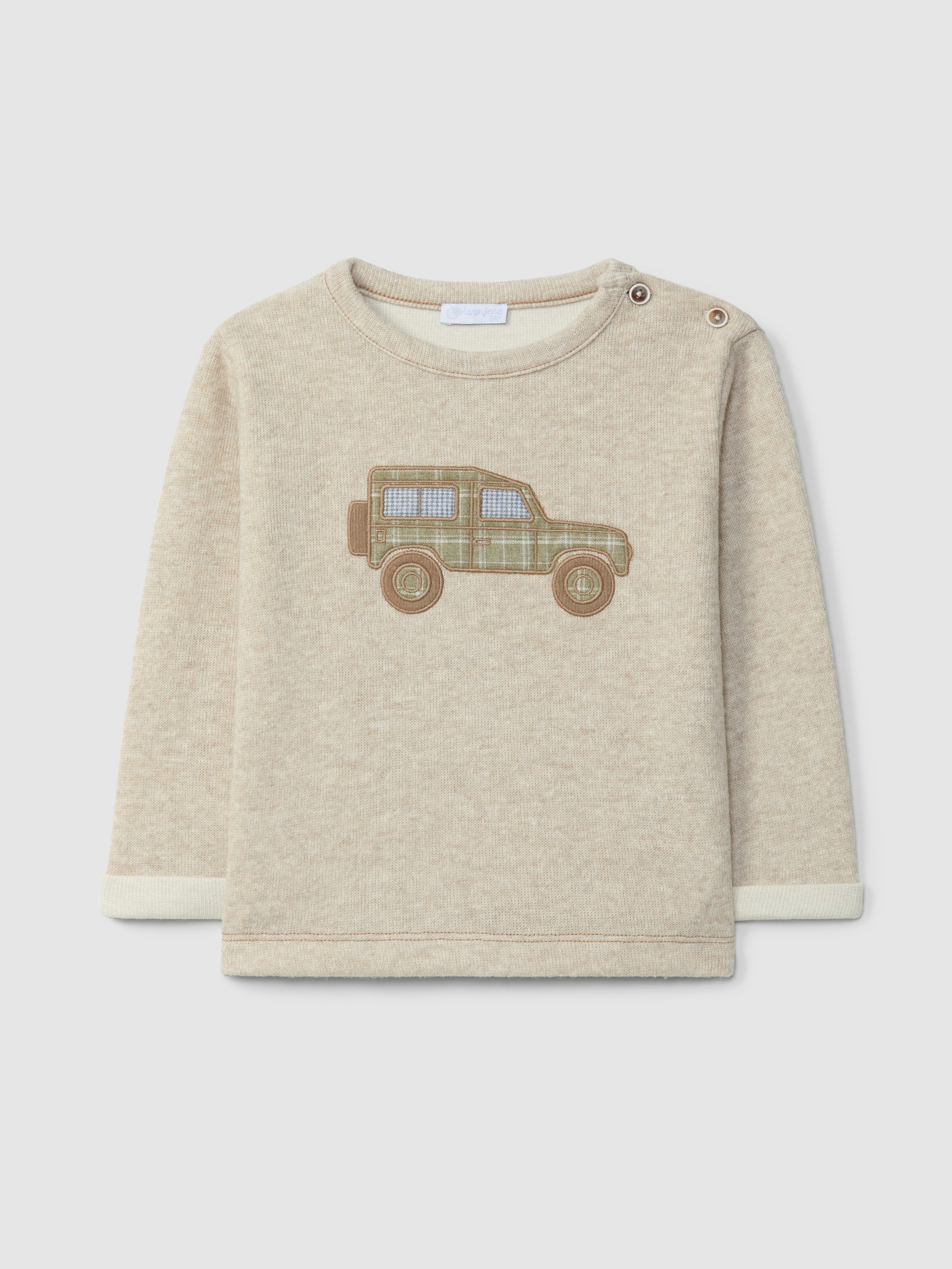 Longsleeve jeep in double-layered jersey